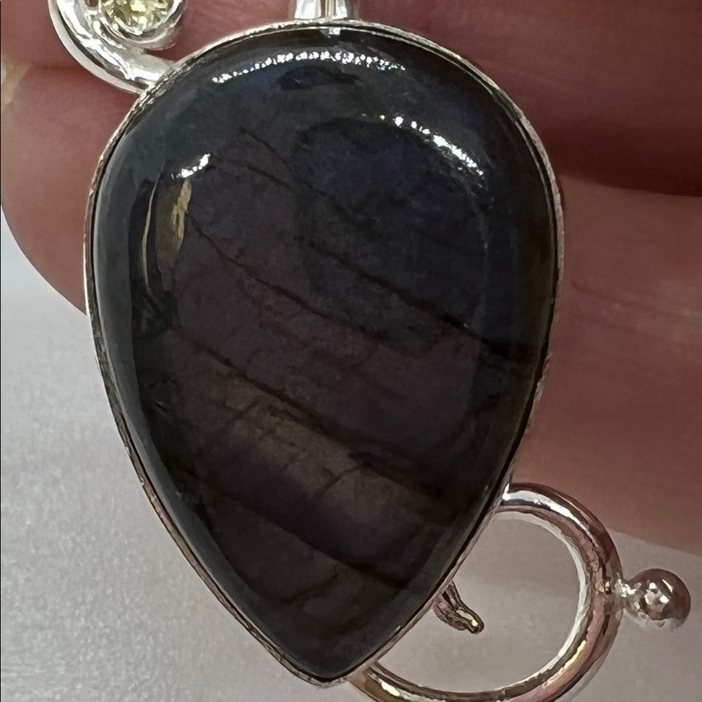 Labradorite & Lemon Topaz Necklace